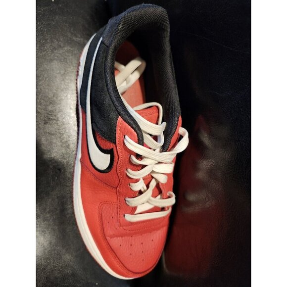 Nike Boys Air Force 1 LV8 1 GS Mystic Red/Black-Size 7 Youth Excellent Condition - Picture 7 of 16